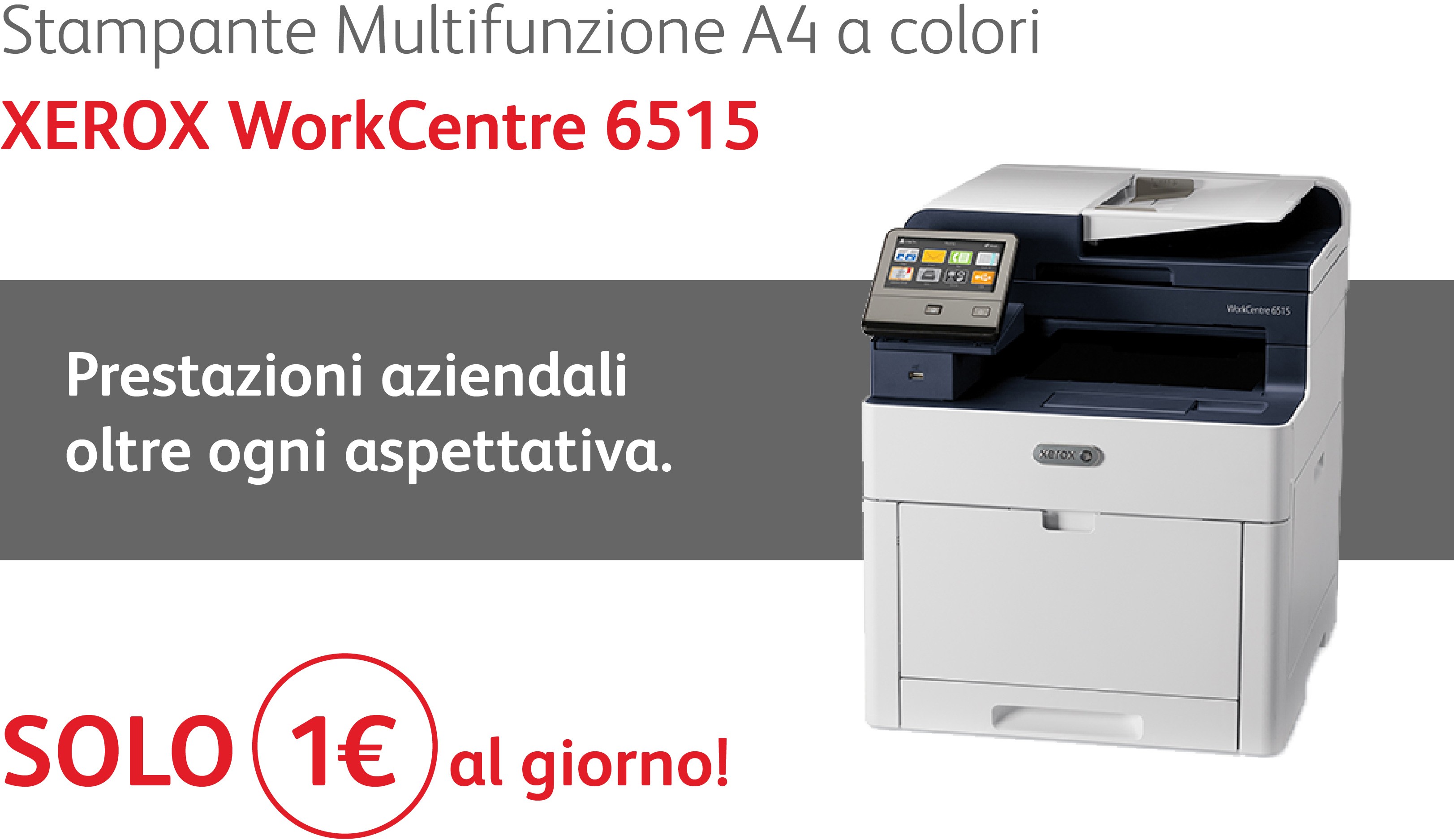 Stampante multifunzione laser A4 a colori