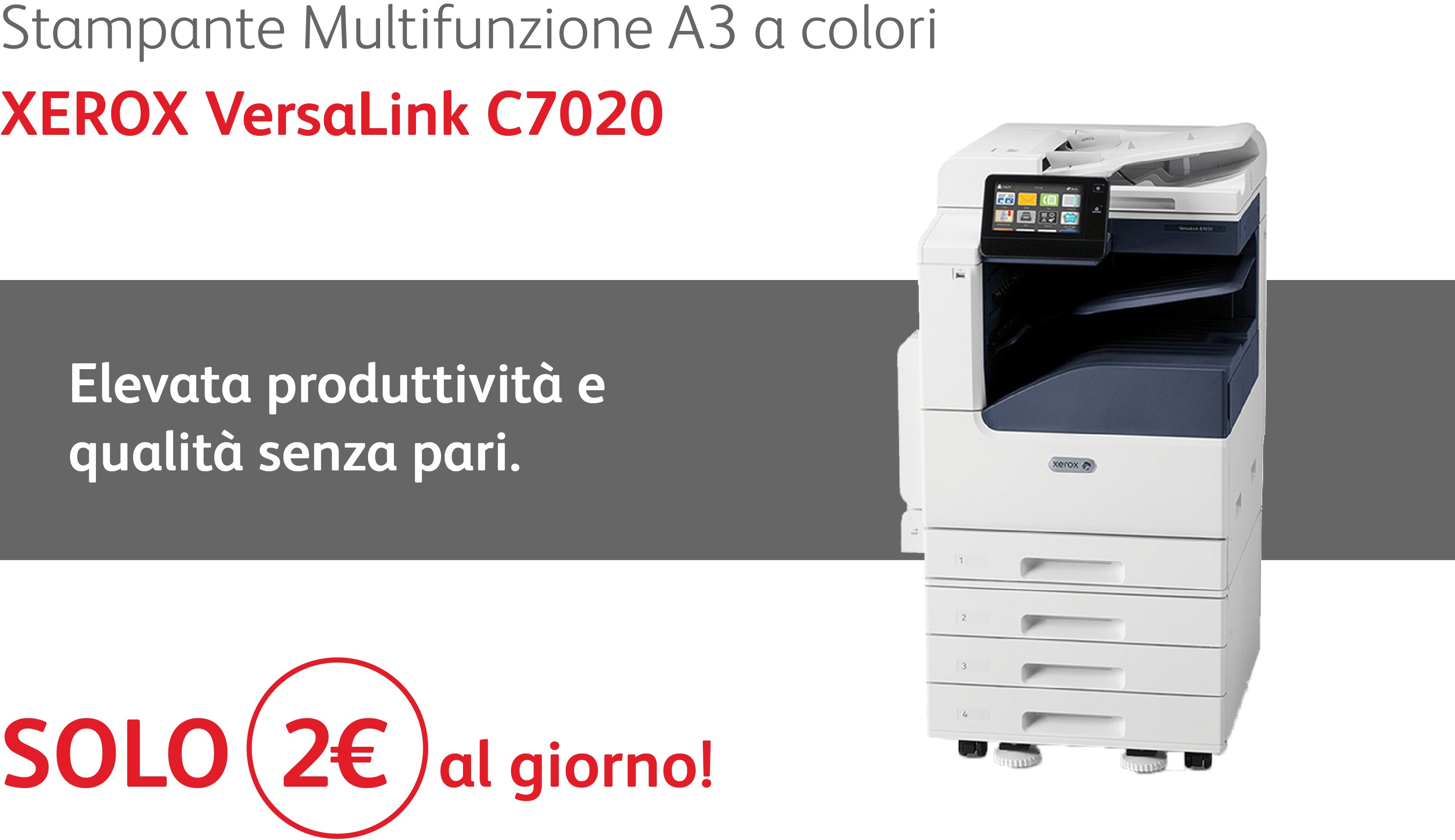 Stampante multifunzione laser A3 a colori